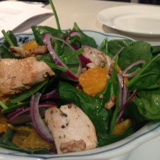 Turkey and spinach salad 2