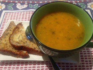 Pumpkin soup 1